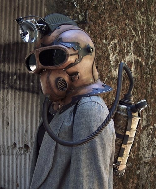 Illustration for article titled Gas Masks That Turn Biochemical Warfare Into Art